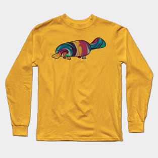 Marbled Platypus Long Sleeve T-Shirt